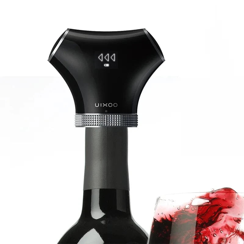 European and American hot-selling fresh-keeping electronic wine stopper portable mini smart wine vacuum stopper