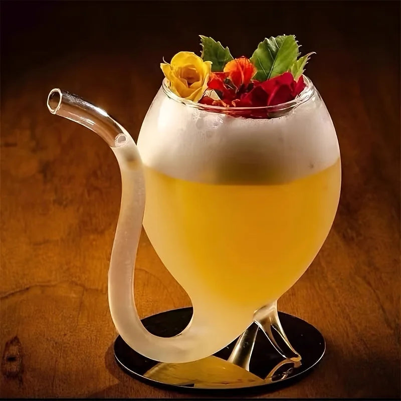1pc 10oz Vampire Glass Cup Novelty Wine Glass Cocktail Glass for Bar Club Restaurant or Home Party Use Drinkware Halloween Decor