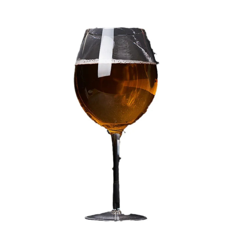 Giant Wine Glass and Beer Mug Combo Extra Large for Whiskey, Parties, Birthdays, Weddings ,Chrismas