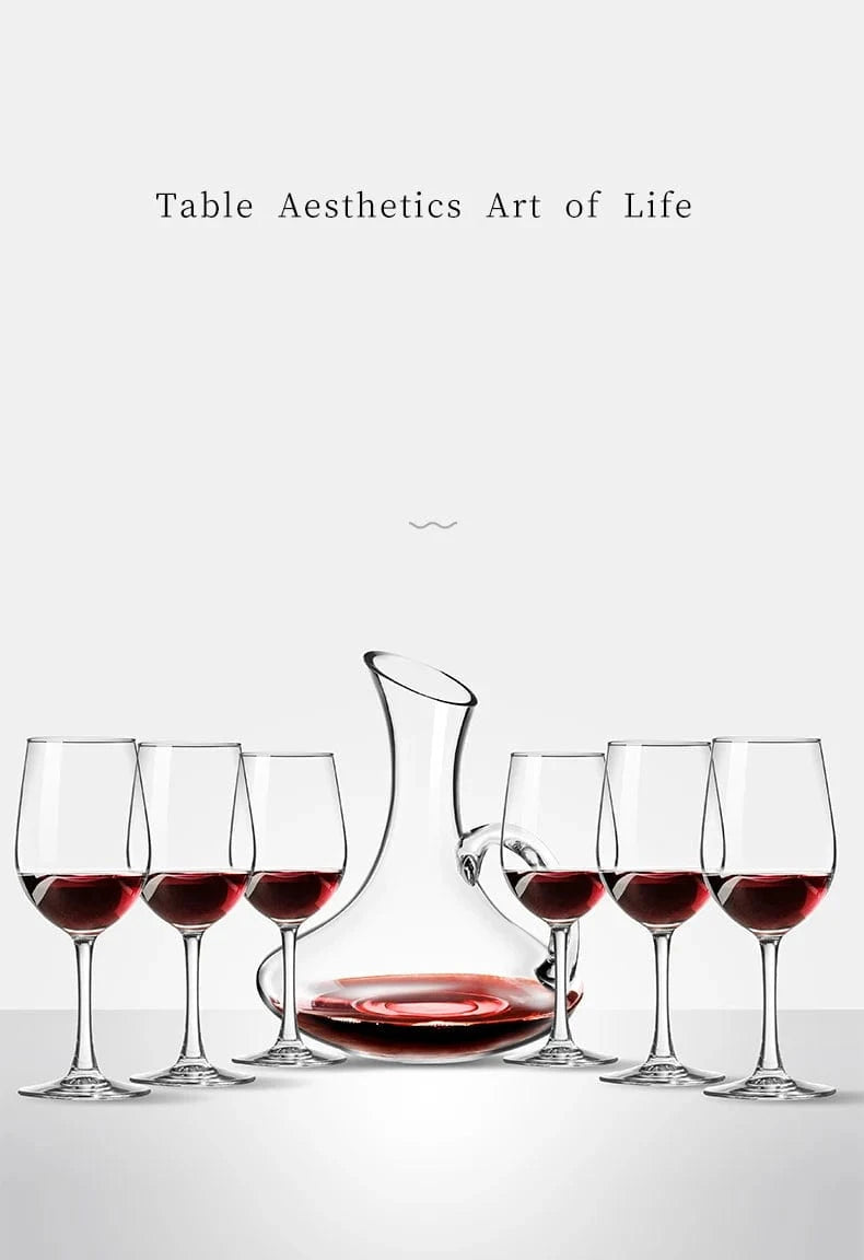 Red Wine Glasses Set Household Wine Glasses Luxurious European-style Glass Wine Goblet