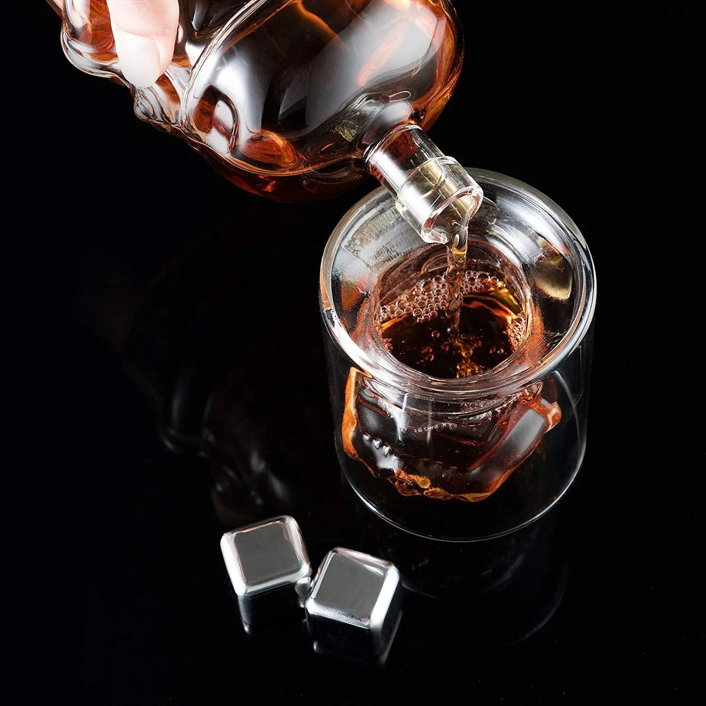 650ml creative Storm Trooper Whiskey Decanter Crystal Glass Wine Decanter Bottle Magic Aerator Wine Glasses Accessories