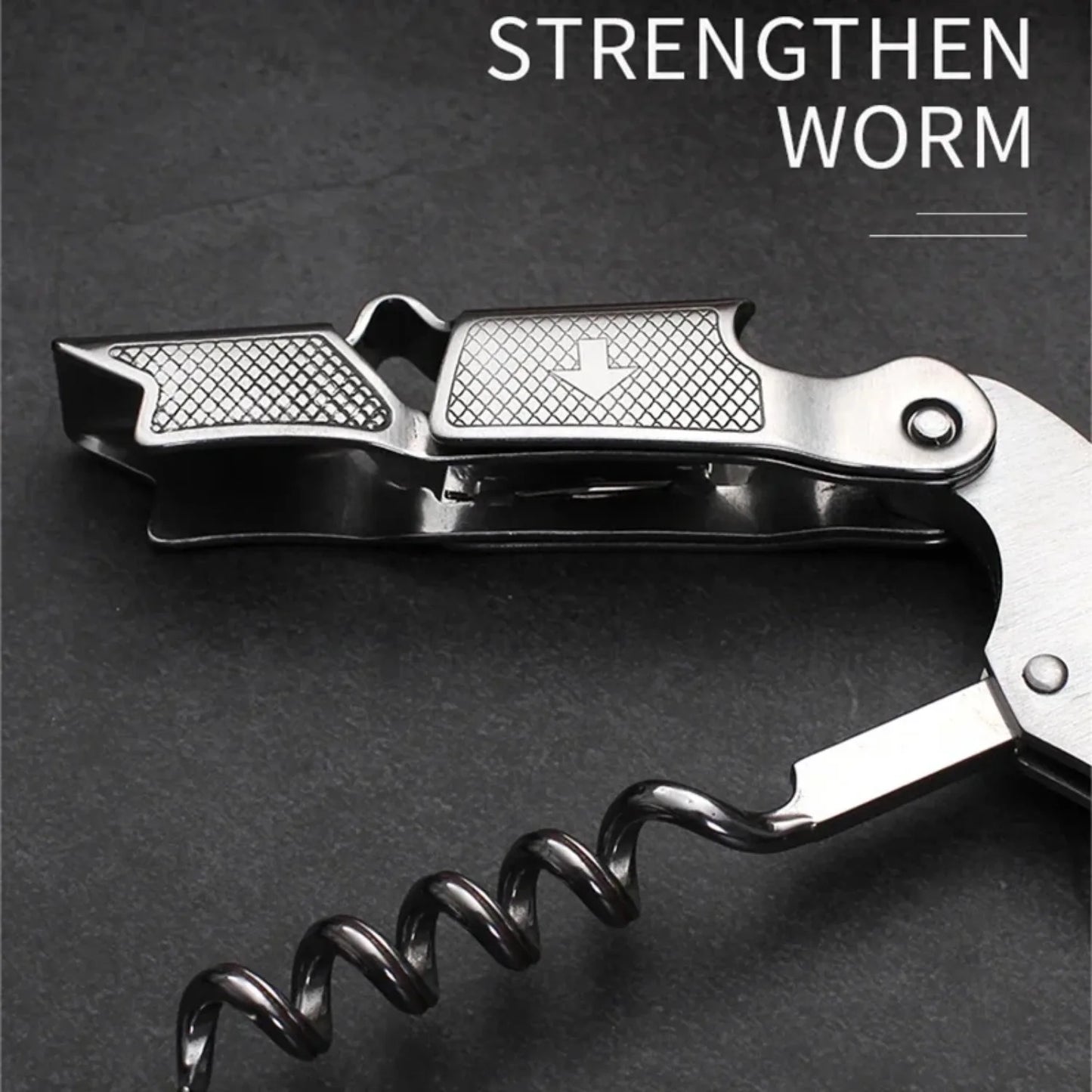 Wood Handle Corkscrew Professional Wine Opener Gift Set Portable Screw Corkscrew Beer Cap Bottle Opener Kitchen Bar Tool