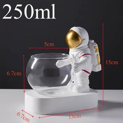 250ml Creative Astronaut Glasses Personalized Juice Beer Mixed Cup Luminous Mixed Wine Cup Special Drink Glass