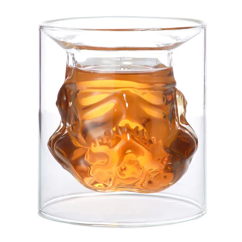 650ml creative Storm Trooper Whiskey Decanter Crystal Glass Wine Decanter Bottle Magic Aerator Wine Glasses Accessories
