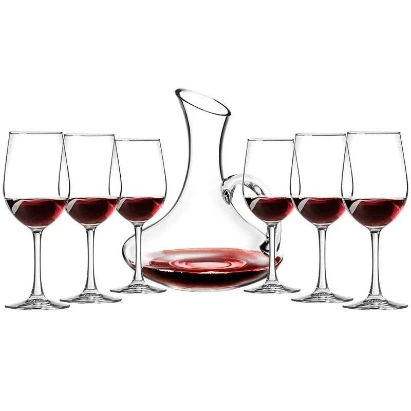 Red Wine Glasses Set Household Wine Glasses Luxurious European-style Glass Wine Goblet