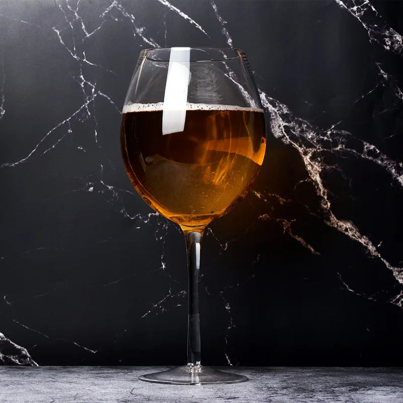Giant Wine Glass and Beer Mug Combo Extra Large for Whiskey, Parties, Birthdays, Weddings ,Chrismas