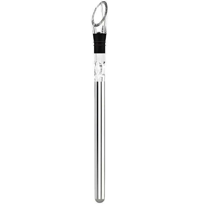 Wine Cooling Stick with Pourer – 304 Stainless Steel Wine Chiller