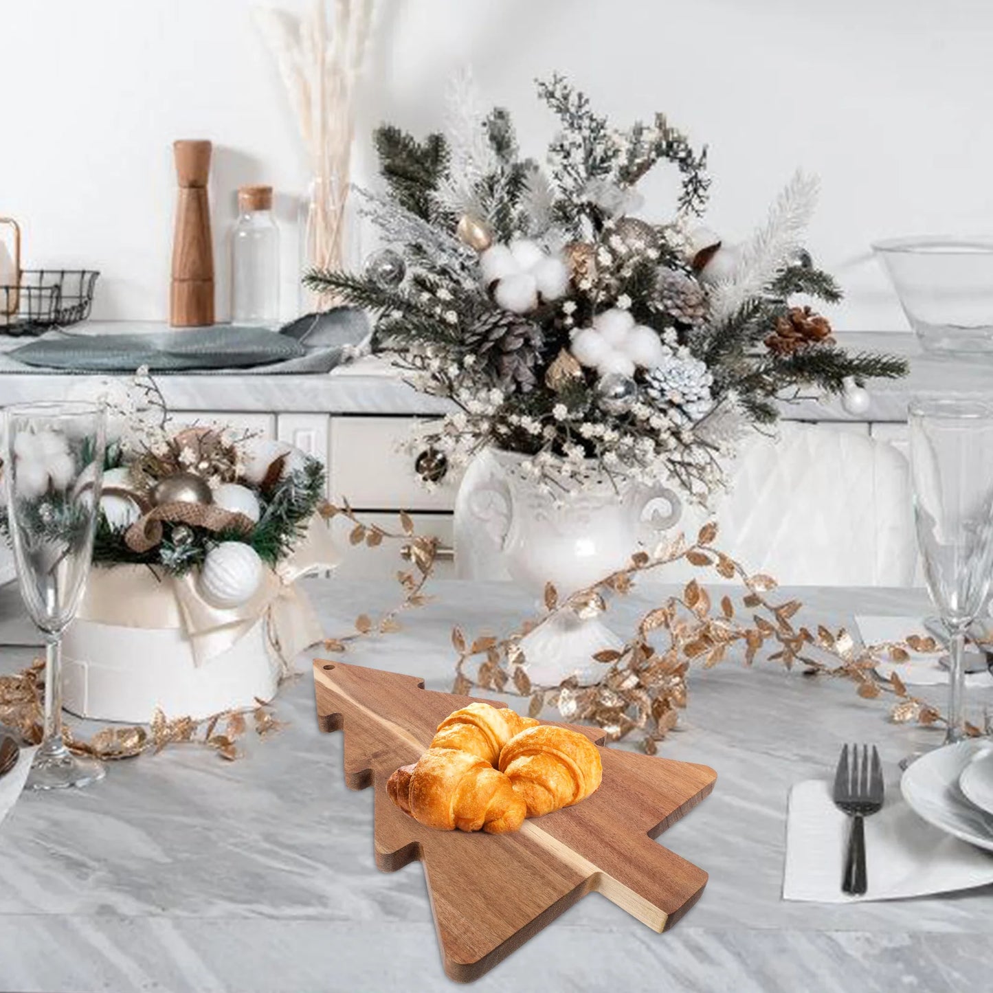 Christmas Tree Chopping Board Tray