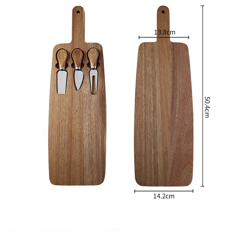 Wooden Charcuterie & Cheese Board