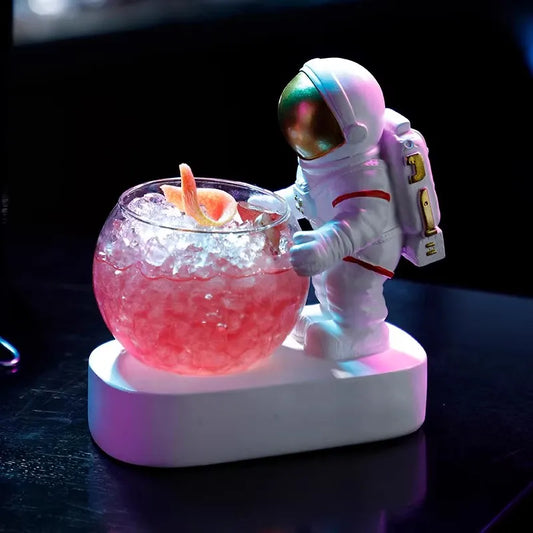 250ml Creative Astronaut Glasses Personalized Juice Beer Mixed Cup Luminous Mixed Wine Cup Special Drink Glass