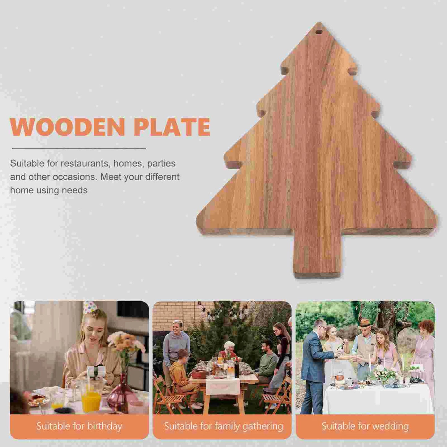 Christmas Tree Chopping Board Tray