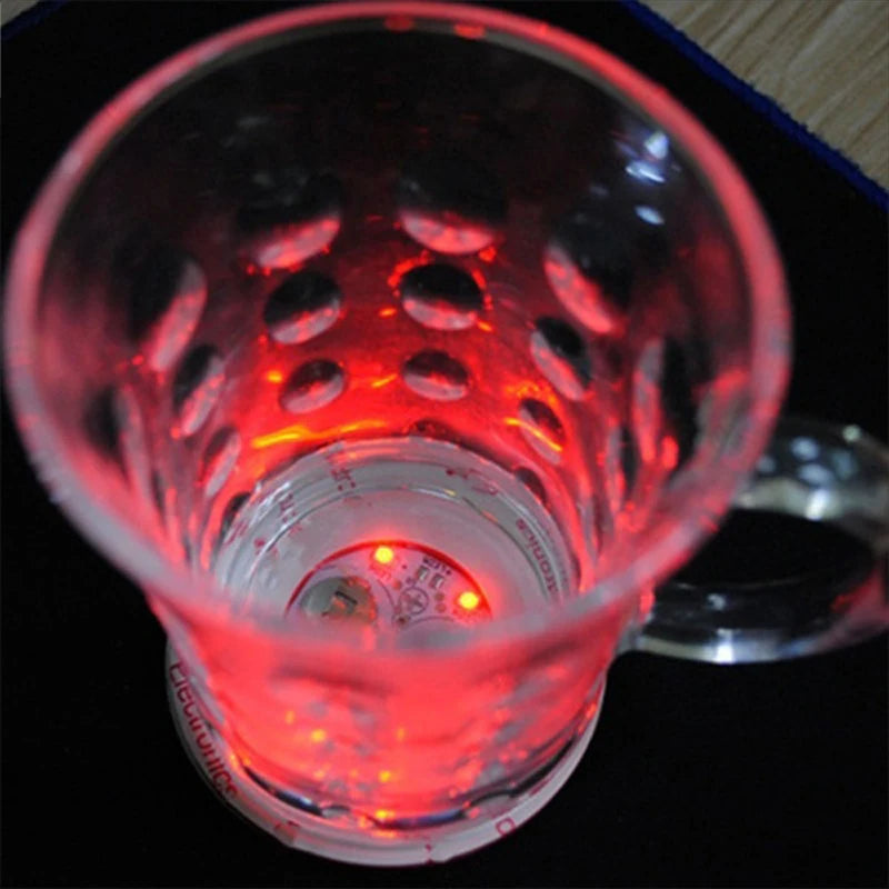 LED Flashing Coaster Drink Pads