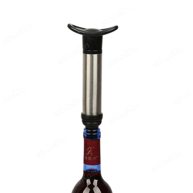 Vacuum Wine Stopper & Pump – Keep Wine Fresh, Leakproof Seal, Bar Accessory