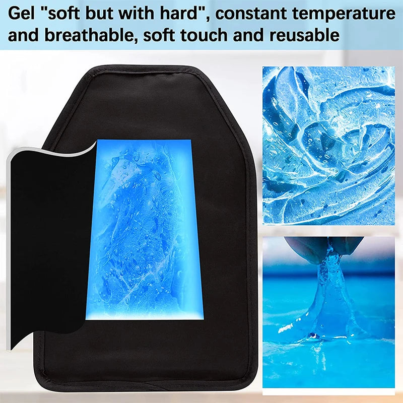 Wine Cooling Holder, Ice Bag, Jelly, Picnic Beverage Nylon Wine Cooler Sleeve, Soft Drink Rack, Bar Tools For Beer Champagne Bucket