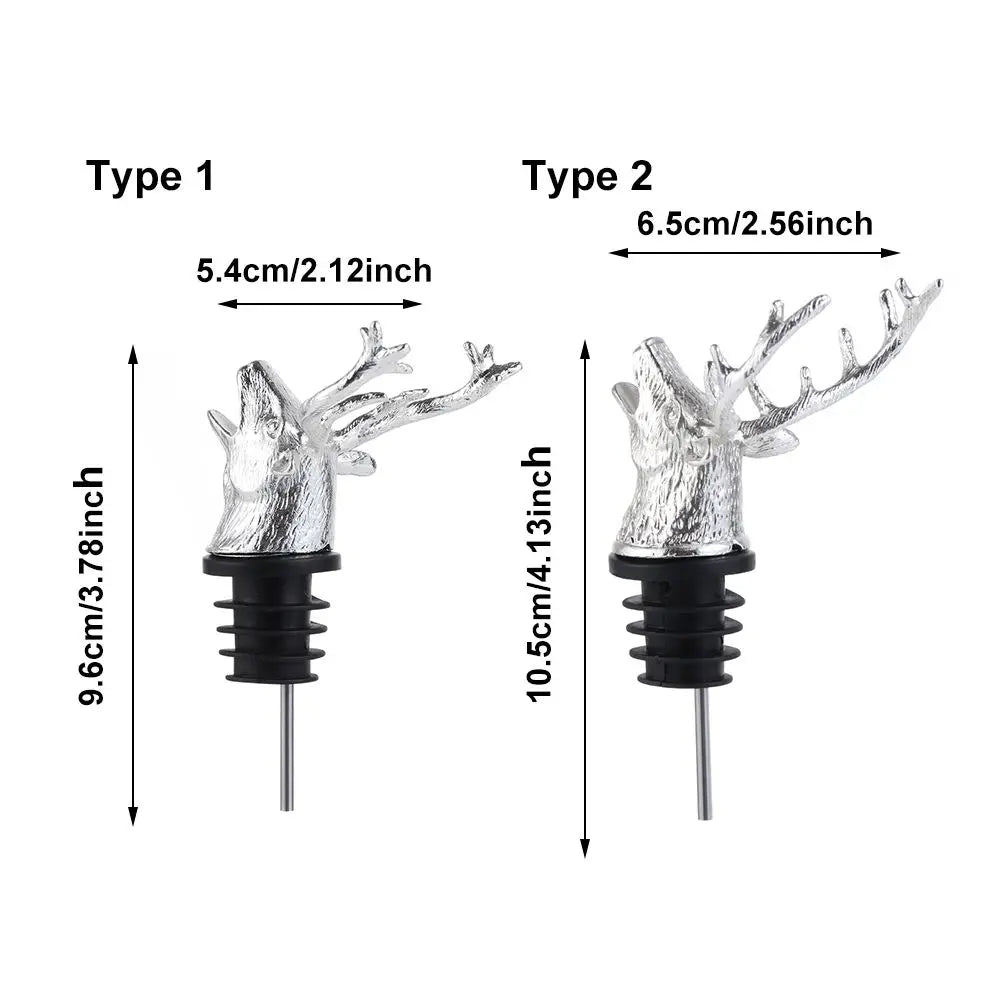 Stainless Steel Deer Wine Stopper