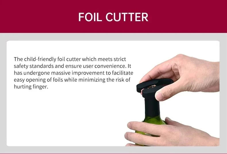 Electric Wine Bottle Opener Automatic Red Wine Corkscrew Wine Opener Wine Tools Kitchen Products
