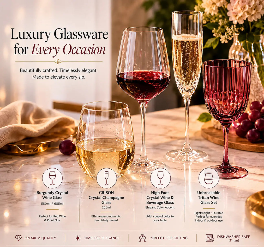 How to Choose the Right Wine Glass for Every Occasion