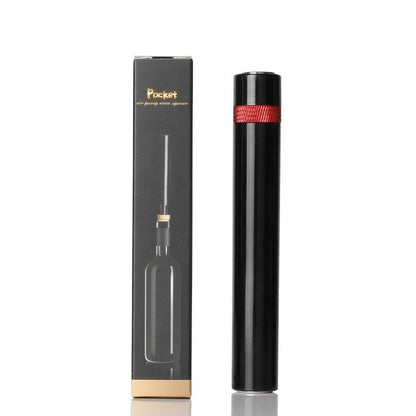 Air Pump Wine Bottle Opener — Safe, Portable Stainless Steel Cork Remover