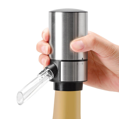 Electric Wine Aerator Dispenser, Bar Accessories, One-touch Automatic Wine Decanter Pourer, Wine Aeration for Party