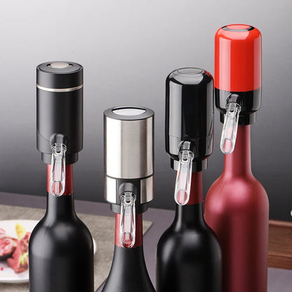 Electric Wine Aerator Dispenser, Bar Accessories, One-touch Automatic Wine Decanter Pourer, Wine Aeration for Party