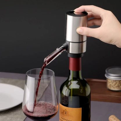 Electric Wine Aerator Dispenser, Bar Accessories, One-touch Automatic Wine Decanter Pourer, Wine Aeration for Party