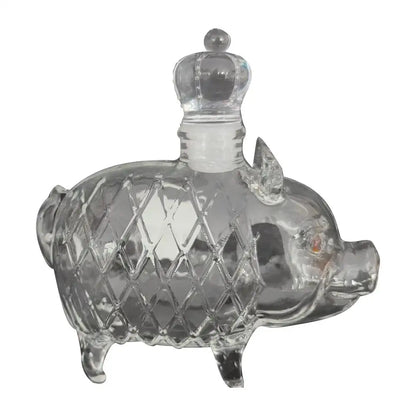 Creative Pug Red Wine Decanter Crystal Bottle Vodka Wine Bottle Wine Glass Dispenser Glass Bottle Thickened Whiskey Decanter