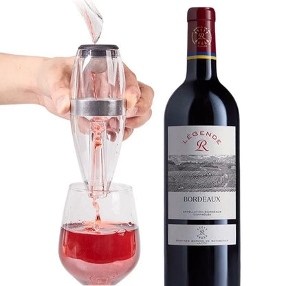 Quick Decanter for Red Wine with Base European Style Wine Dispenser for Home Use