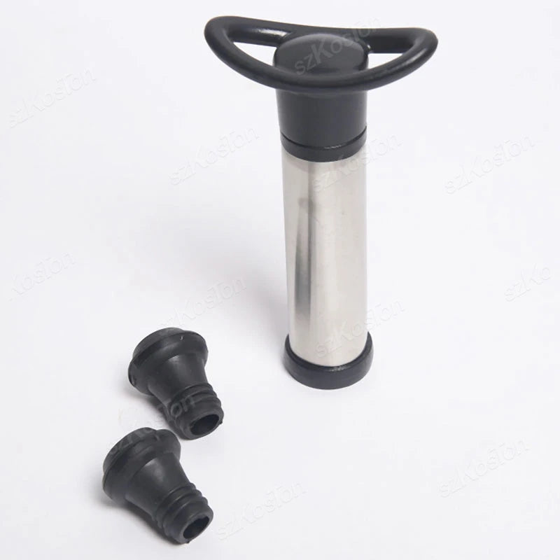Vacuum Wine Stopper & Pump – Keep Wine Fresh, Leakproof Seal, Bar Accessory