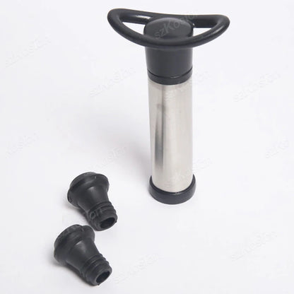 Vacuum Wine Stopper & Pump – Keep Wine Fresh, Leakproof Seal, Bar Accessory