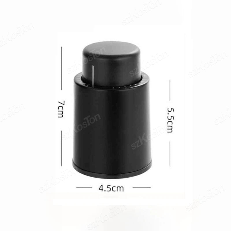 Vacuum Wine Stopper & Pump – Keep Wine Fresh, Leakproof Seal, Bar Accessory