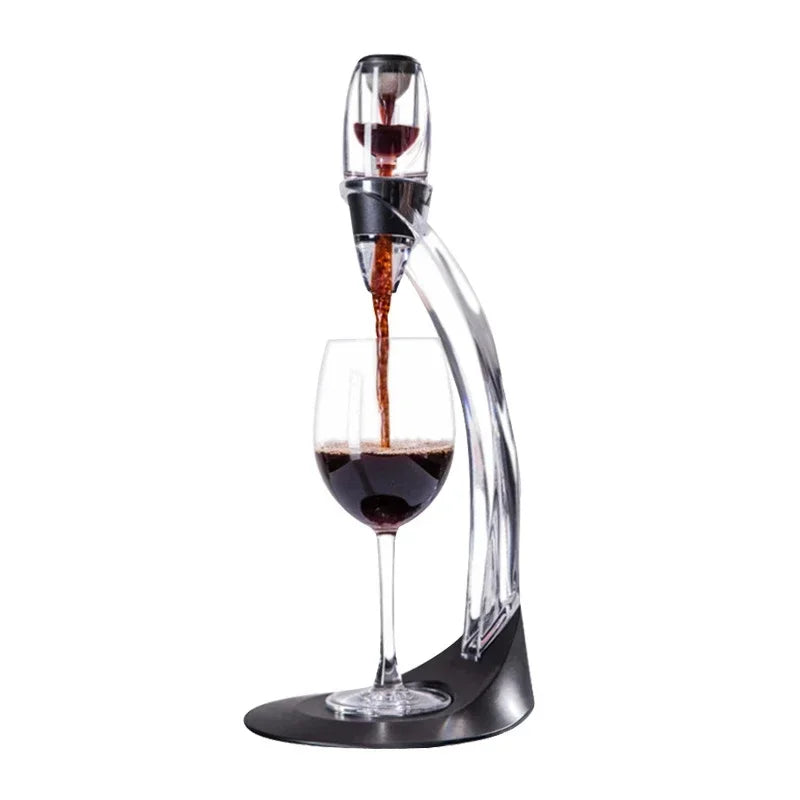 Red Wine Aerator Filter Magic Decanter Essential Wine Aerator Essential Decanter Pourer Filter Stand Holder Vodka Quick Air Bar