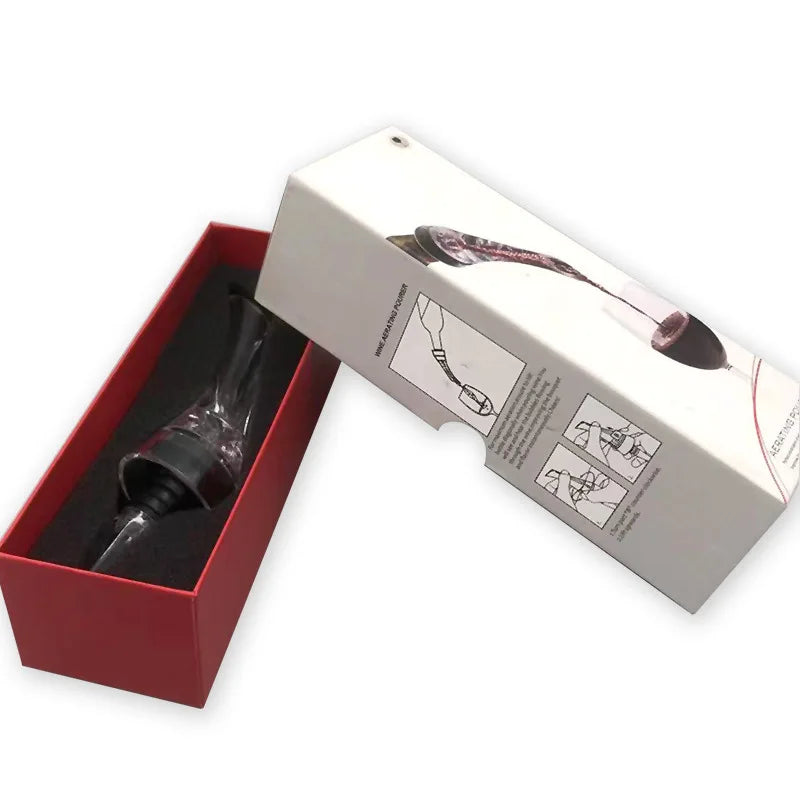 Wine Aerating Pourer Spout Decanter Magic Wine Decanter Wine Aerator Quick Aerating Pouring Tool Pump Portable Filter