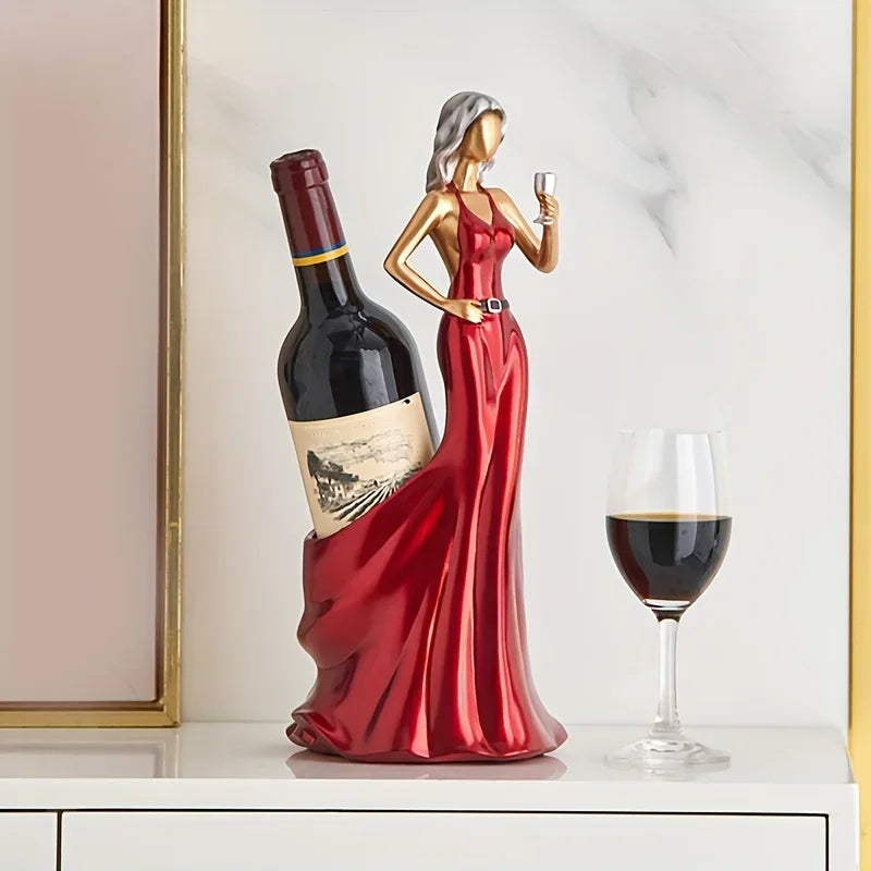 Sexy Girl Wine Bottle Holder Rack