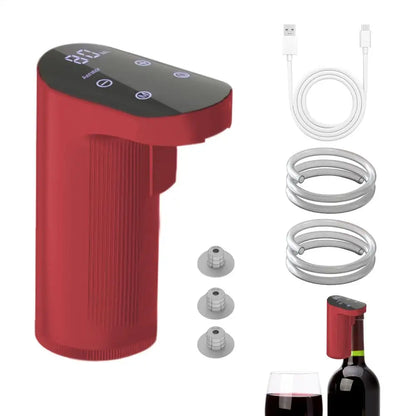 👉 Portable Electric Wine Decanter & Aerator – Automatic Wine Dispenser for Smooth, Rich Flavour