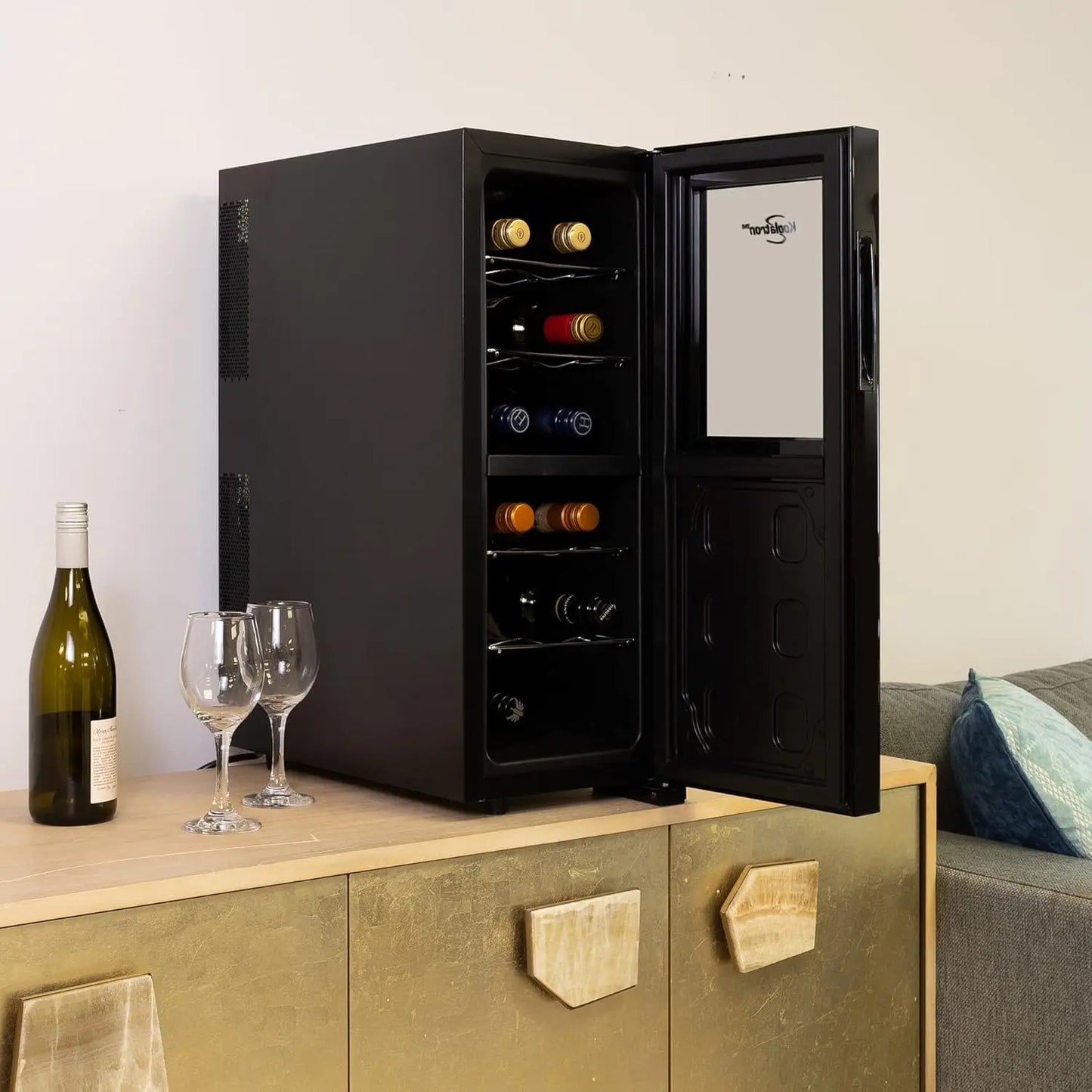 12-Bottle Dual Zone Wine Cooler