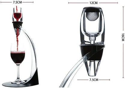 Red Wine Aerator Filter Magic Decanter Essential Wine Aerator Essential Decanter Pourer Filter Stand Holder Vodka Quick Air Bar