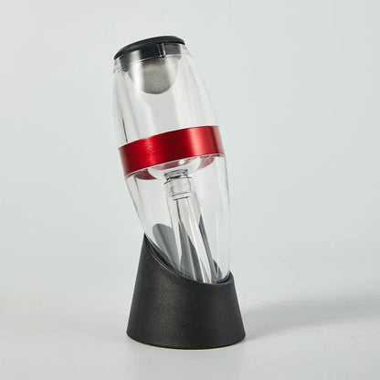 Quick Decanter for Red Wine with Base European Style Wine Dispenser for Home Use