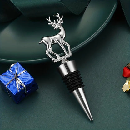 Elk Metal Wine Bottle Stopper