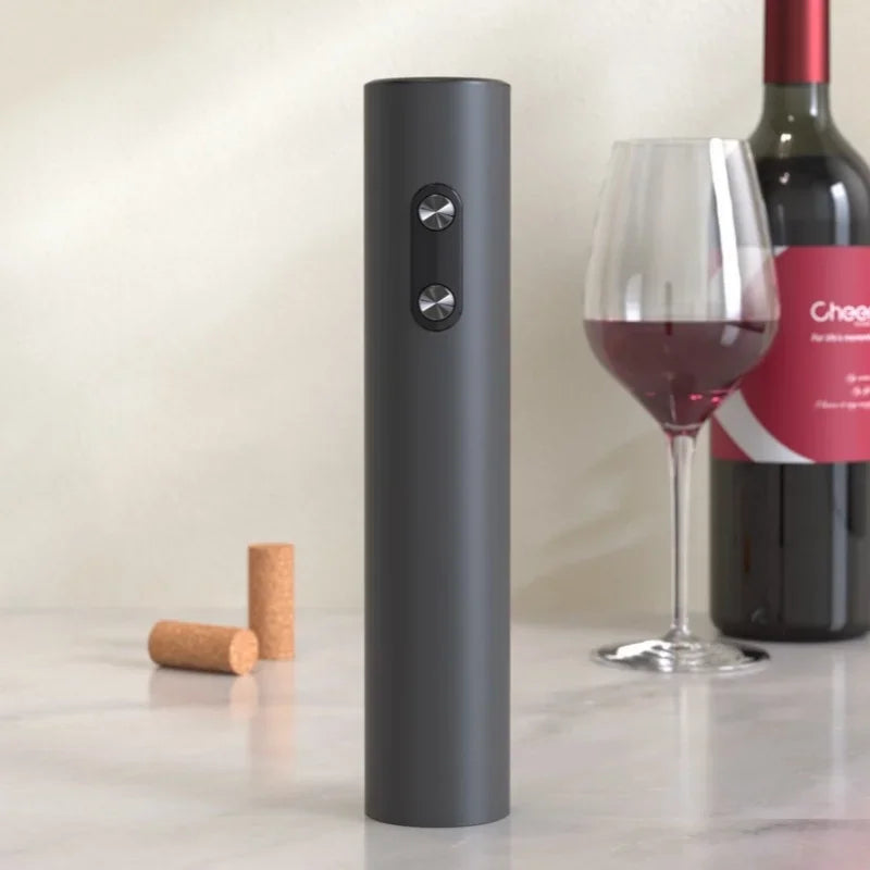 Electric Wine Bottle Opener, Wine Pourer, Automatic Red Wine Opener, Vacuum Bottle Stopper, Storage Base, Bar Kitchen Tools