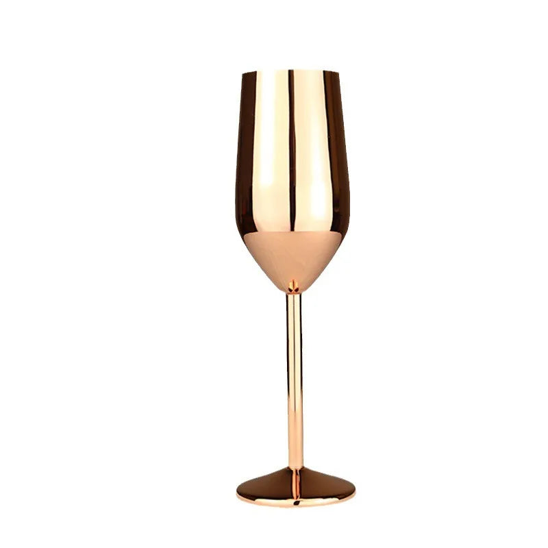 304 Stainless Steel Wine & Cocktail Goblets – Retro Martini Glass for Home, Bar & Restaurant” ✅