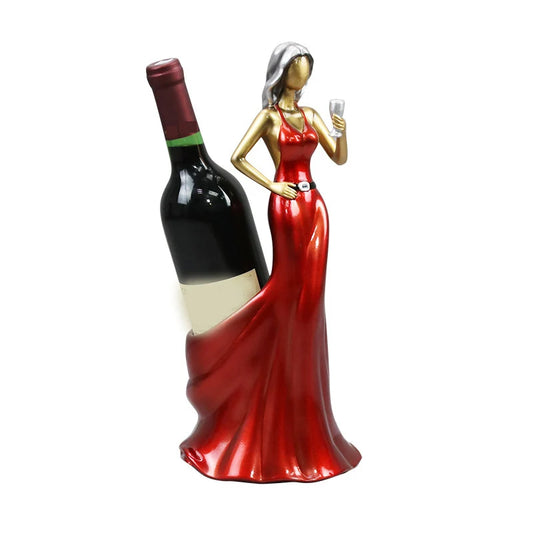 Nordic Winered Wine Rack Stylish Design Wine Holder Wine Display Rack Beer Whisky Wine Bottle Stand Home Bar Decor Rack