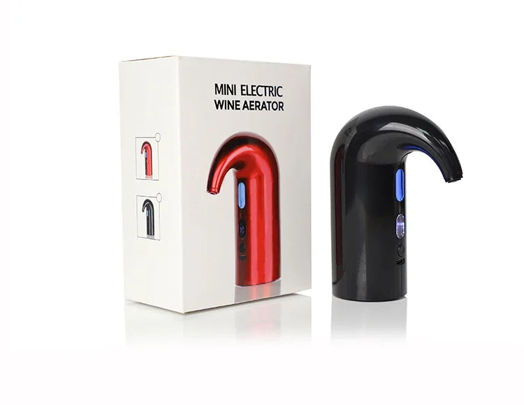 Electric Wine Aerator Dispenser, Professional High-End Whiskey Pump, USB Rechargeable, Automatic Wine Decanter Pourer for Parties
