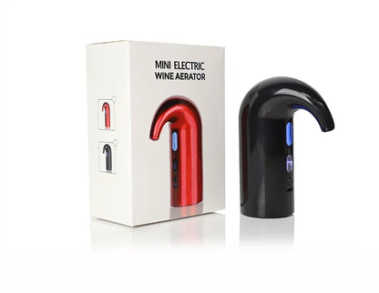 Electric Wine Aerator Dispenser, Professional High-End Whiskey Pump, USB Rechargeable, Automatic Wine Decanter Pourer for Parties