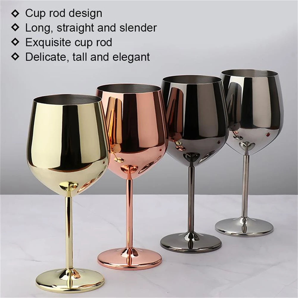 500ML Stainless Steel Wine Glass