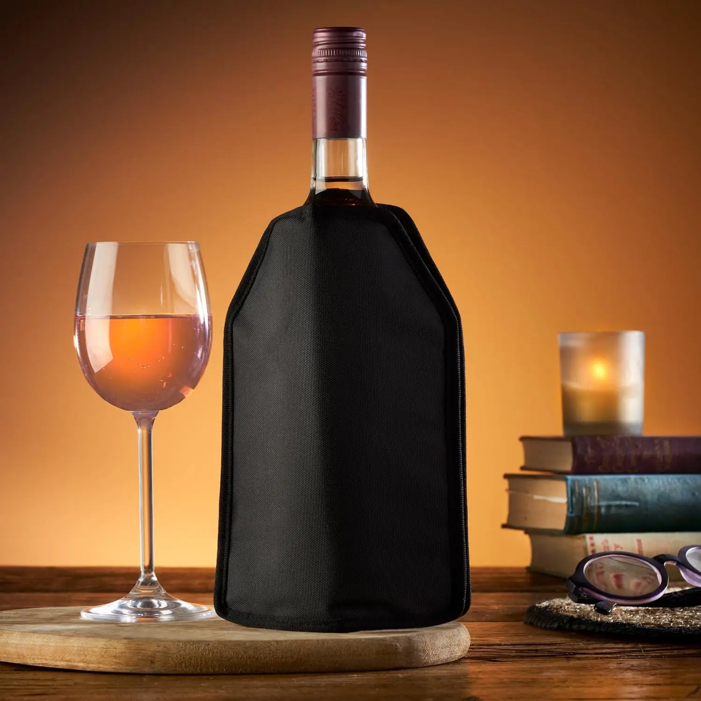 750ml Reusable Solid Gel Wine Cooler Sleeve for Bottle, High Quality, Insulated Wine Bottle Cooler, Cover Chilling Sleeve for Party