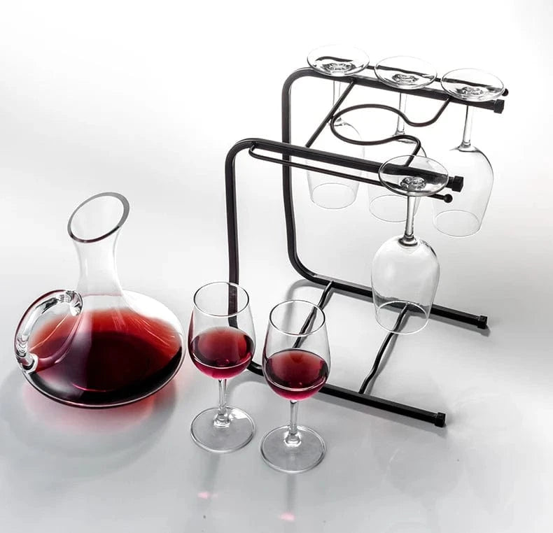 Red Wine Glasses Set Household Wine Glasses Luxurious European-style Glass Wine Goblet