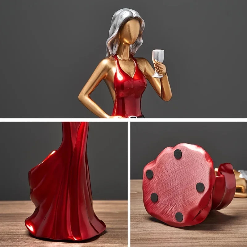 Sexy Girl Wine Bottle Holder Rack