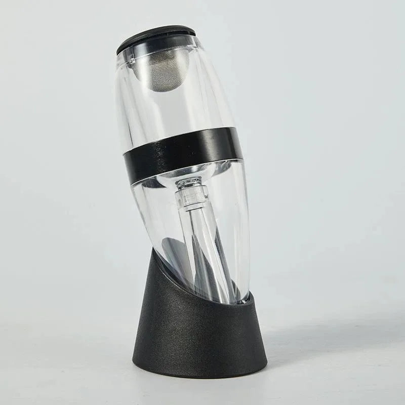 Quick Decanter for Red Wine with Base European Style Wine Dispenser for Home Use