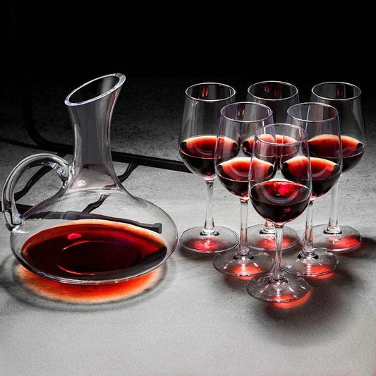 Red Wine Glasses Set Household Wine Glasses Luxurious European-style Glass Wine Goblet