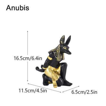 Egypt Anubis Wine Rack, Bastet God Cat Wine Bottle Rack, Resin Arts And Crafts, Bar Ornament Decoration